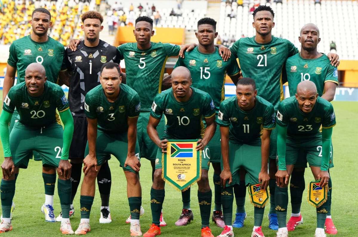 teamfoto voor South Africa